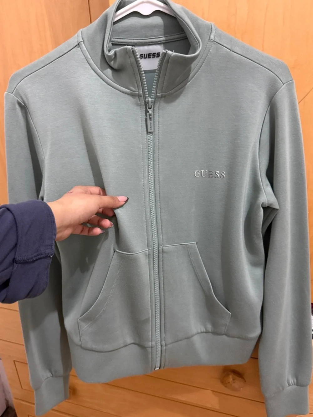 GUESS Full-Zip Track Jacket - Picture 1 of 6